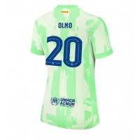 Maglia Calcio Barcelona Dani Olmo #20 Terza Divisa Donna 2024-25 Manica Corta